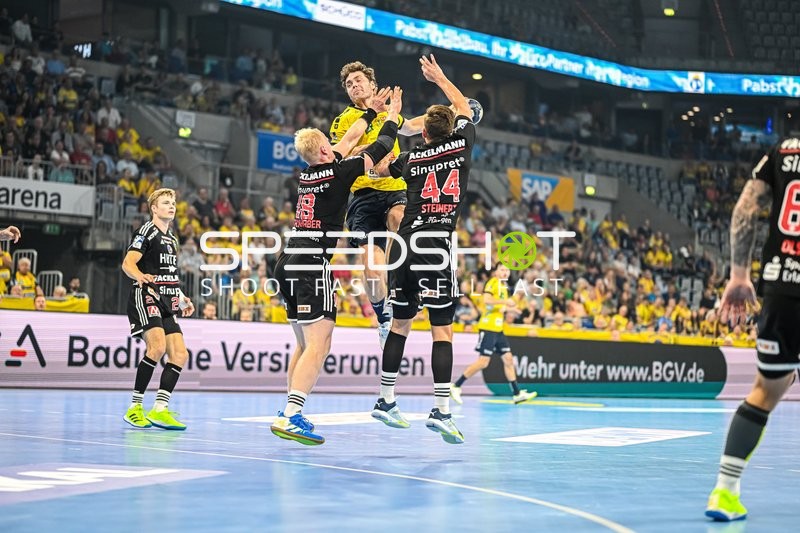 Handball I Herren I Saison 2023-2024 I Liqui Moly Handballbundesliga I 3. Spieltag I Rhein-Neckar Löwen - HC Erlangen I 18.09.2023
