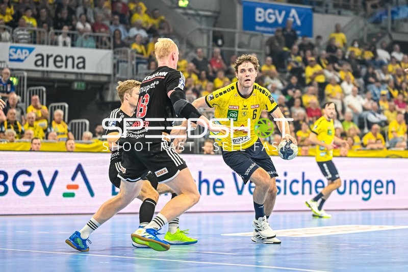Handball I Herren I Saison 2023-2024 I Liqui Moly Handballbundesliga I 3. Spieltag I Rhein-Neckar Löwen - HC Erlangen I 18.09.2023