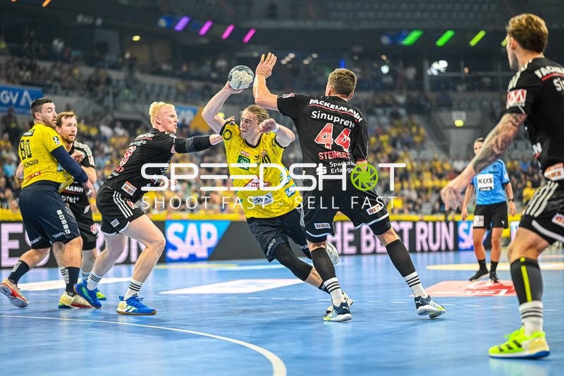 Handball I Herren I Saison 2023-2024 I Liqui Moly Handballbundesliga I 3. Spieltag I Rhein-Neckar Löwen - HC Erlangen I 18.09.2023