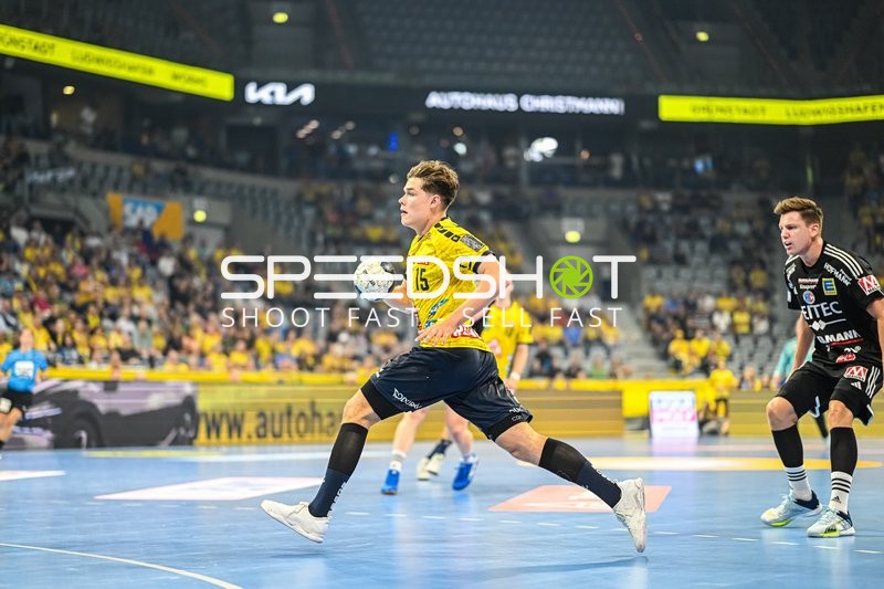 Handball I Herren I Saison 2023-2024 I Liqui Moly Handballbundesliga I 3. Spieltag I Rhein-Neckar Löwen - HC Erlangen I 18.09.2023