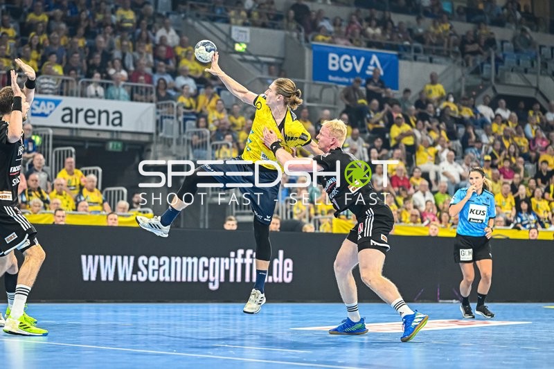 Handball I Herren I Saison 2023-2024 I Liqui Moly Handballbundesliga I 3. Spieltag I Rhein-Neckar Löwen - HC Erlangen I 18.09.2023