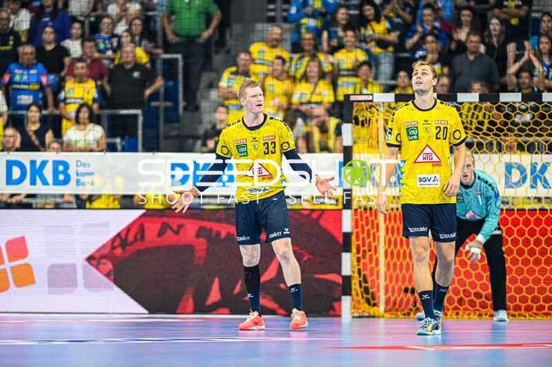Handball I Herren I Saison 2023-2024 I Liqui Moly Handballbundesliga I 3. Spieltag I Rhein-Neckar Löwen - HC Erlangen I 18.09.2023