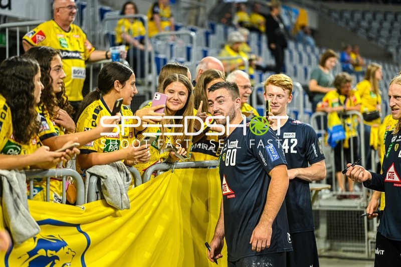 Handball I Herren I Saison 2023-2024 I Liqui Moly Handballbundesliga I 3. Spieltag I Rhein-Neckar Löwen - HC Erlangen I 18.09.2023