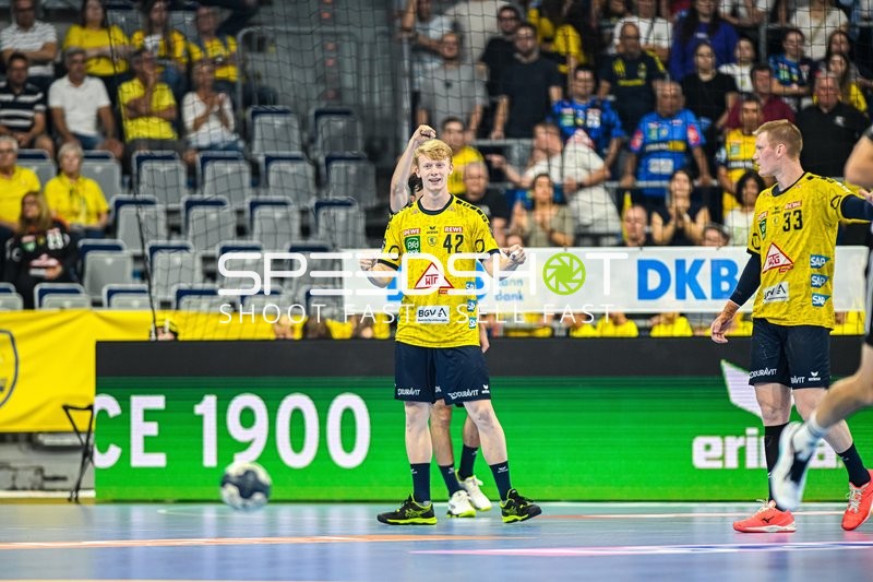 Handball I Herren I Saison 2023-2024 I Liqui Moly Handballbundesliga I 3. Spieltag I Rhein-Neckar Löwen - HC Erlangen I 18.09.2023