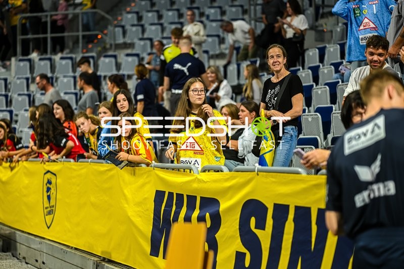 Handball I Herren I Saison 2023-2024 I Liqui Moly Handballbundesliga I 3. Spieltag I Rhein-Neckar Löwen - HC Erlangen I 18.09.2023