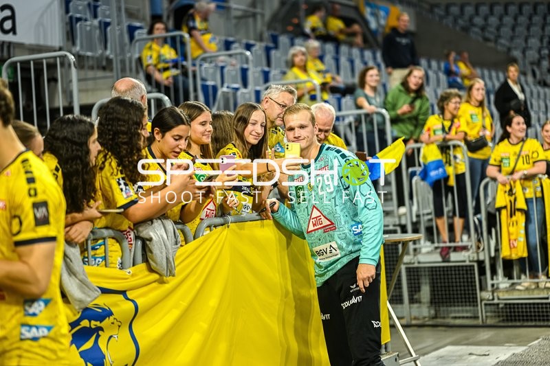 Handball I Herren I Saison 2023-2024 I Liqui Moly Handballbundesliga I 3. Spieltag I Rhein-Neckar Löwen - HC Erlangen I 18.09.2023