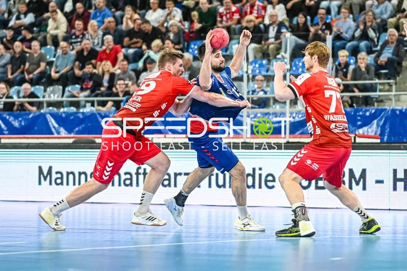 Handball I Herren I Saison 2023-2024 I 2. Handballbundesliga I 4. Spieltag I SG BBM Bietigheim - HSG Nordhorn-Lingen I 25.09.2023