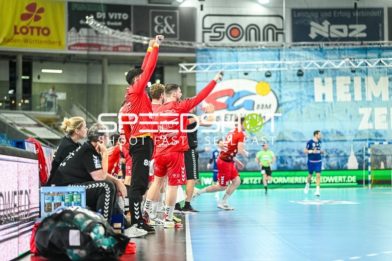 Handball I Herren I Saison 2023-2024 I 2. Handballbundesliga I 4. Spieltag I SG BBM Bietigheim - HSG Nordhorn-Lingen I 25.09.2023