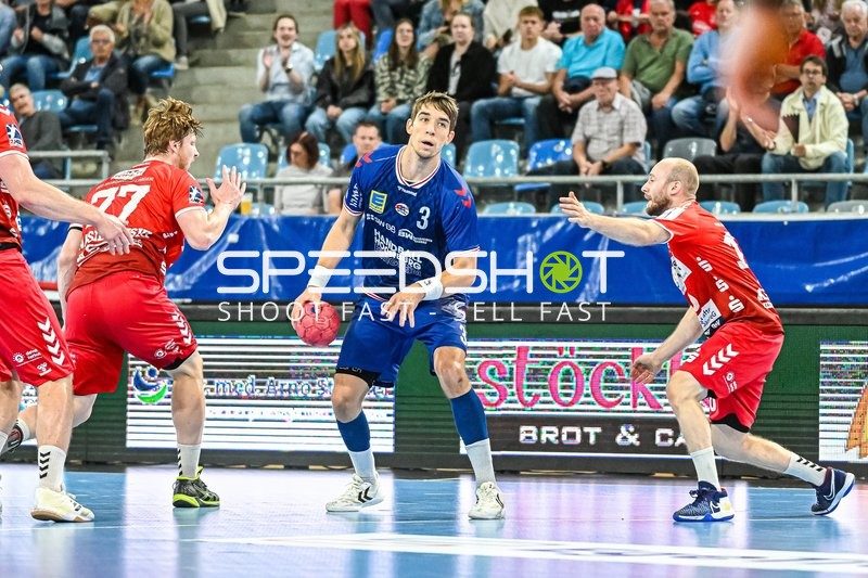 Handball I Herren I Saison 2023-2024 I 2. Handballbundesliga I 4. Spieltag I SG BBM Bietigheim - HSG Nordhorn-Lingen I 25.09.2023