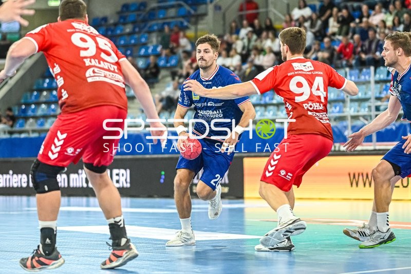 Handball I Herren I Saison 2023-2024 I 2. Handballbundesliga I 4. Spieltag I SG BBM Bietigheim - HSG Nordhorn-Lingen I 25.09.2023