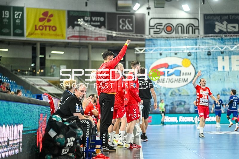 Handball I Herren I Saison 2023-2024 I 2. Handballbundesliga I 4. Spieltag I SG BBM Bietigheim - HSG Nordhorn-Lingen I 25.09.2023