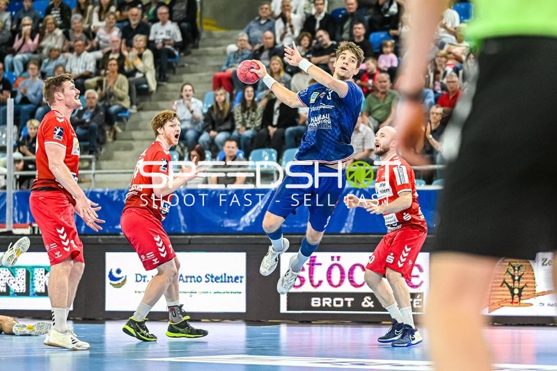 Handball I Herren I Saison 2023-2024 I 2. Handballbundesliga I 4. Spieltag I SG BBM Bietigheim - HSG Nordhorn-Lingen I 25.09.2023