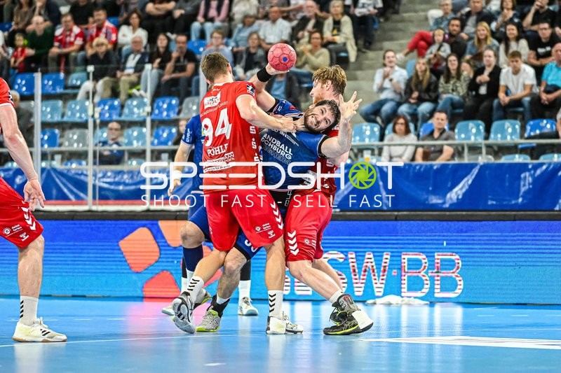 Handball I Herren I Saison 2023-2024 I 2. Handballbundesliga I 4. Spieltag I SG BBM Bietigheim - HSG Nordhorn-Lingen I 25.09.2023