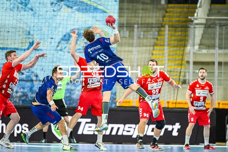 Handball I Herren I Saison 2023-2024 I 2. Handballbundesliga I 4. Spieltag I SG BBM Bietigheim - HSG Nordhorn-Lingen I 25.09.2023