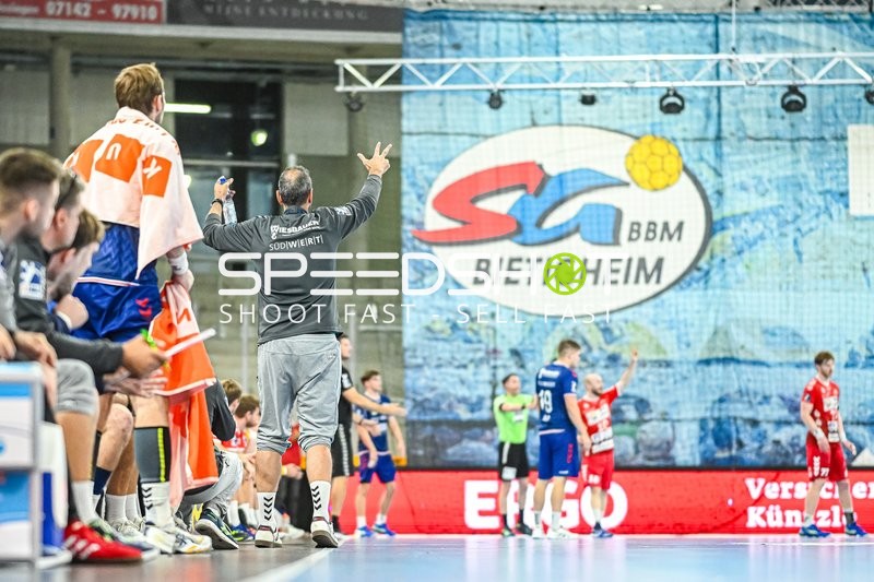 Handball I Herren I Saison 2023-2024 I 2. Handballbundesliga I 4. Spieltag I SG BBM Bietigheim - HSG Nordhorn-Lingen I 25.09.2023