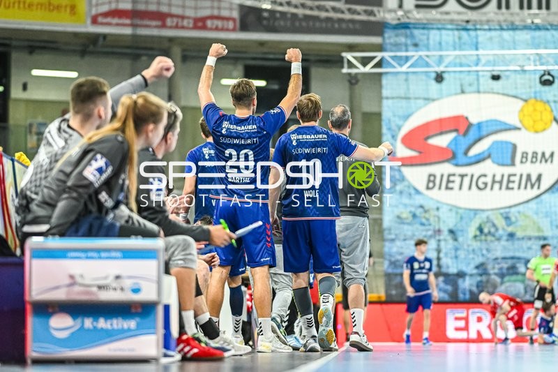 Handball I Herren I Saison 2023-2024 I 2. Handballbundesliga I 4. Spieltag I SG BBM Bietigheim - HSG Nordhorn-Lingen I 25.09.2023