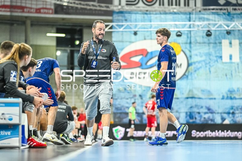 Handball I Herren I Saison 2023-2024 I 2. Handballbundesliga I 4. Spieltag I SG BBM Bietigheim - HSG Nordhorn-Lingen I 25.09.2023