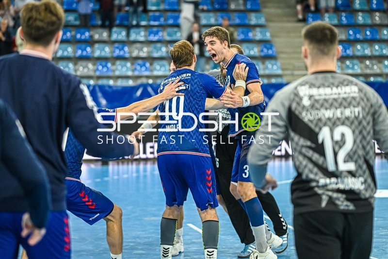 Handball I Herren I Saison 2023-2024 I 2. Handballbundesliga I 4. Spieltag I SG BBM Bietigheim - HSG Nordhorn-Lingen I 25.09.2023