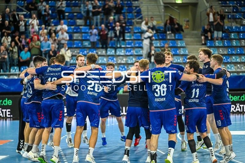 Handball I Herren I Saison 2023-2024 I 2. Handballbundesliga I 4. Spieltag I SG BBM Bietigheim - HSG Nordhorn-Lingen I 25.09.2023