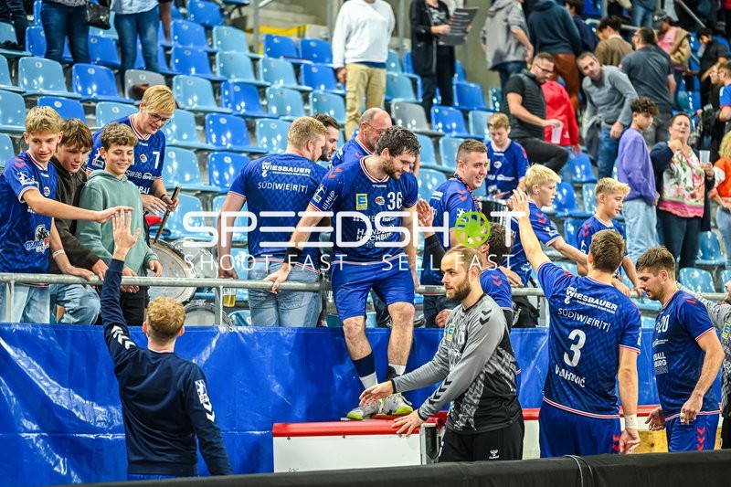 Handball I Herren I Saison 2023-2024 I 2. Handballbundesliga I 4. Spieltag I SG BBM Bietigheim - HSG Nordhorn-Lingen I 25.09.2023