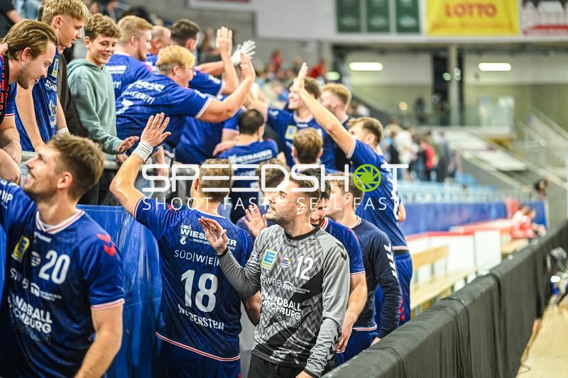 Handball I Herren I Saison 2023-2024 I 2. Handballbundesliga I 4. Spieltag I SG BBM Bietigheim - HSG Nordhorn-Lingen I 25.09.2023