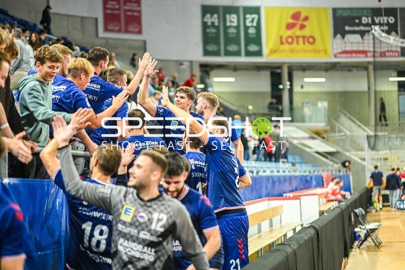 Handball I Herren I Saison 2023-2024 I 2. Handballbundesliga I 4. Spieltag I SG BBM Bietigheim - HSG Nordhorn-Lingen I 25.09.2023