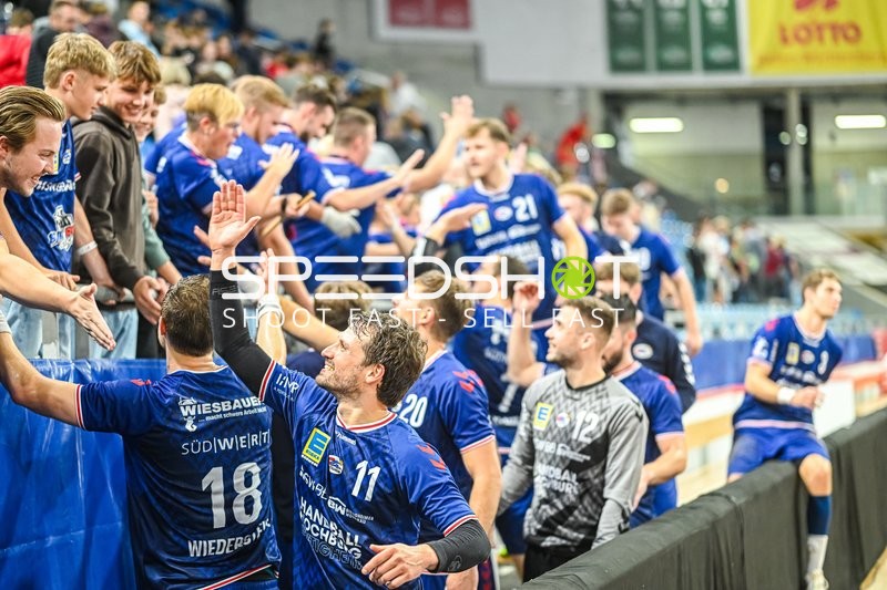 Handball I Herren I Saison 2023-2024 I 2. Handballbundesliga I 4. Spieltag I SG BBM Bietigheim - HSG Nordhorn-Lingen I 25.09.2023