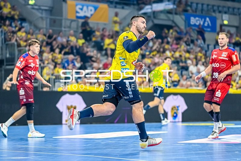 Handball I Herren I Saison 2023-2024 I Liqui Moly Handballbundesliga I 4. Spieltag I Rhein-Neckar Löwen - HBW Balingen-Weilstetten I 28.09.2023