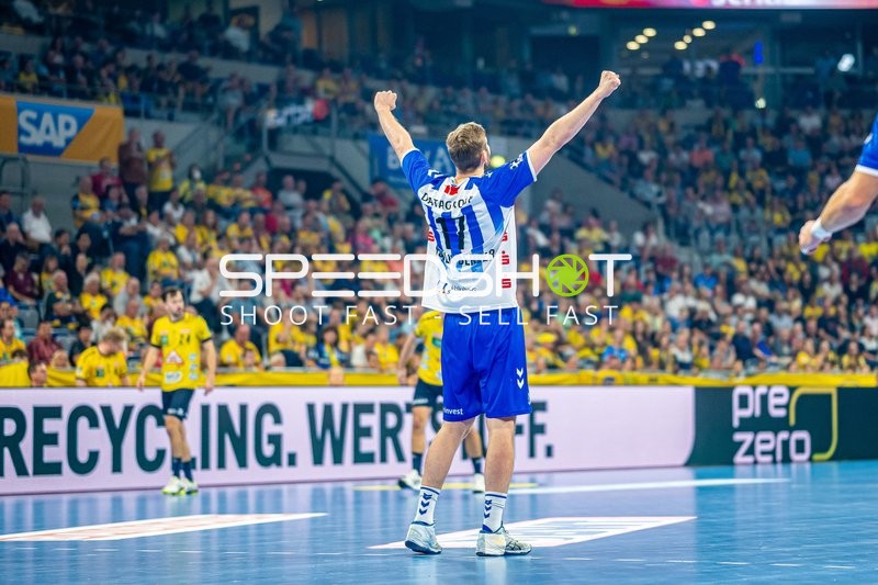 Handball I Herren I Saison 2023-2024 I Liqui Moly Handballbundesliga I 5. Spieltag I Rhein-Neckar Löwen - TVB Stuttgart I 01.10.2023