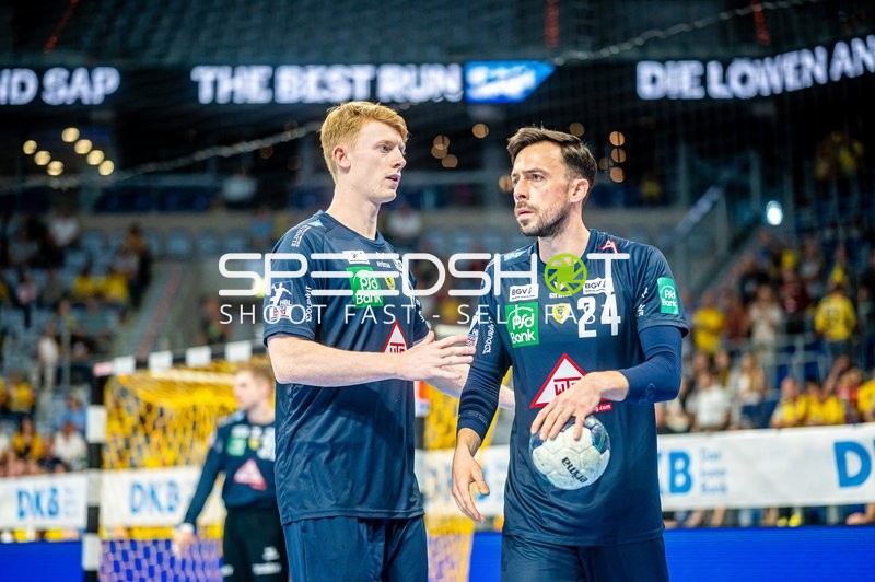 Handball I Herren I Saison 2023-2024 I Liqui Moly Handballbundesliga I 5. Spieltag I Rhein-Neckar Löwen - TVB Stuttgart I 01.10.2023
