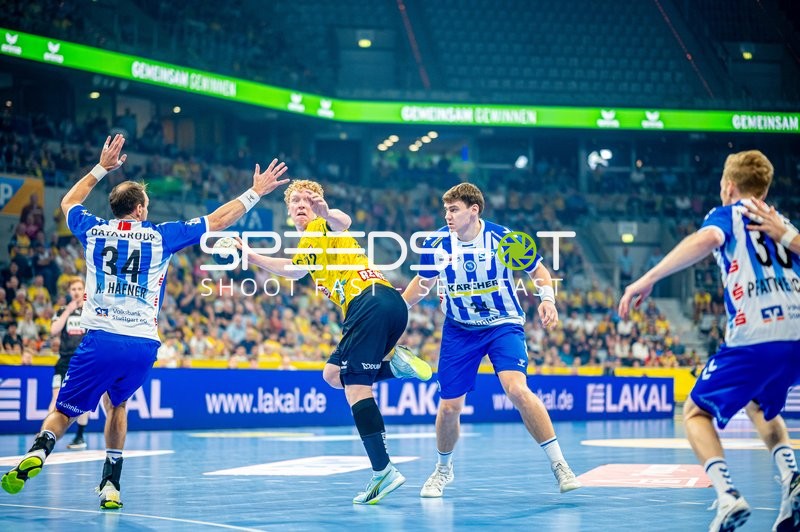 Handball I Herren I Saison 2023-2024 I Liqui Moly Handballbundesliga I 5. Spieltag I Rhein-Neckar Löwen - TVB Stuttgart I 01.10.2023