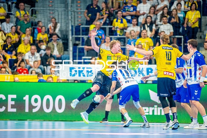 Handball I Herren I Saison 2023-2024 I Liqui Moly Handballbundesliga I 5. Spieltag I Rhein-Neckar Löwen - TVB Stuttgart I 01.10.2023
