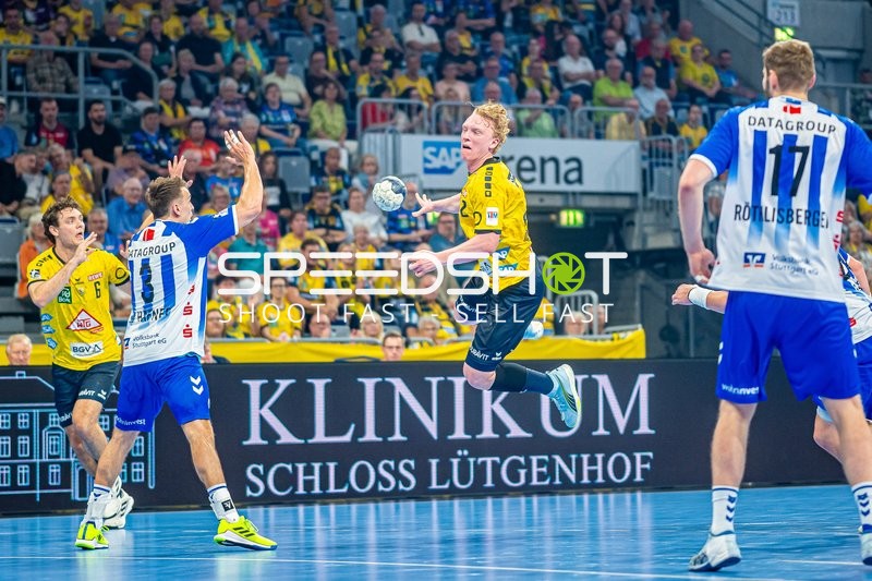 Handball I Herren I Saison 2023-2024 I Liqui Moly Handballbundesliga I 5. Spieltag I Rhein-Neckar Löwen - TVB Stuttgart I 01.10.2023