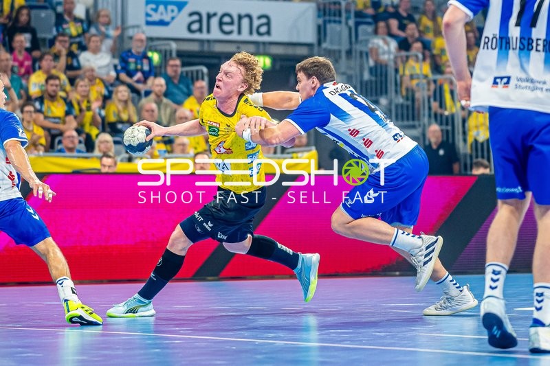 Handball I Herren I Saison 2023-2024 I Liqui Moly Handballbundesliga I 5. Spieltag I Rhein-Neckar Löwen - TVB Stuttgart I 01.10.2023