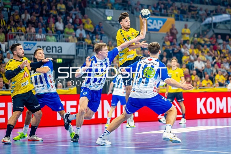 Handball I Herren I Saison 2023-2024 I Liqui Moly Handballbundesliga I 5. Spieltag I Rhein-Neckar Löwen - TVB Stuttgart I 01.10.2023