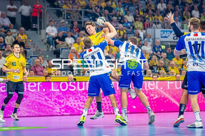 Handball I Herren I Saison 2023-2024 I Liqui Moly Handballbundesliga I 5. Spieltag I Rhein-Neckar Löwen - TVB Stuttgart I 01.10.2023