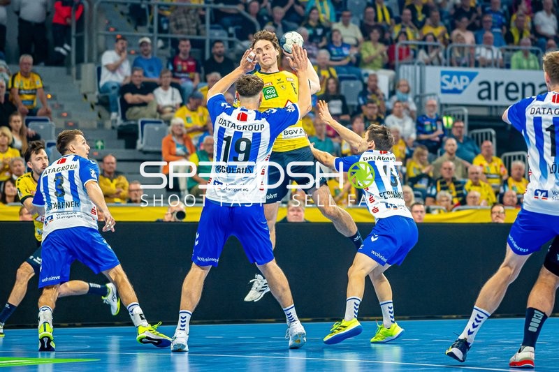 Handball I Herren I Saison 2023-2024 I Liqui Moly Handballbundesliga I 5. Spieltag I Rhein-Neckar Löwen - TVB Stuttgart I 01.10.2023