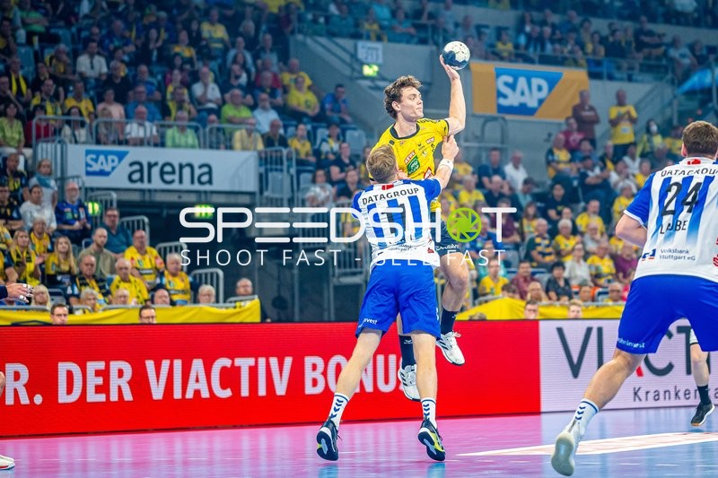 Handball I Herren I Saison 2023-2024 I Liqui Moly Handballbundesliga I 5. Spieltag I Rhein-Neckar Löwen - TVB Stuttgart I 01.10.2023