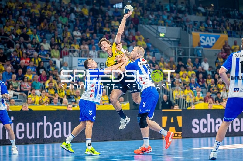 Handball I Herren I Saison 2023-2024 I Liqui Moly Handballbundesliga I 5. Spieltag I Rhein-Neckar Löwen - TVB Stuttgart I 01.10.2023