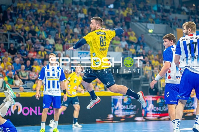 Handball I Herren I Saison 2023-2024 I Liqui Moly Handballbundesliga I 5. Spieltag I Rhein-Neckar Löwen - TVB Stuttgart I 01.10.2023