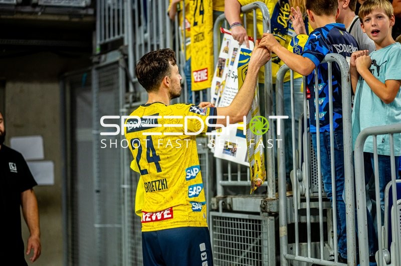 Handball I Herren I Saison 2023-2024 I Liqui Moly Handballbundesliga I 5. Spieltag I Rhein-Neckar Löwen - TVB Stuttgart I 01.10.2023