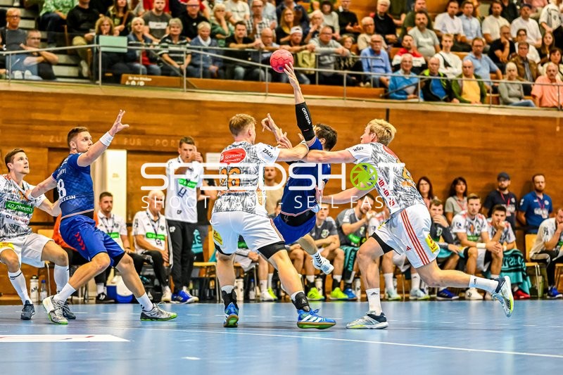 Handball I Herren I Saison 2023-2024 I DHB-Pokal I 3. Runde I SG BBM Bietigheim - TSV Hannover-Burgdorf I 04.10.2023