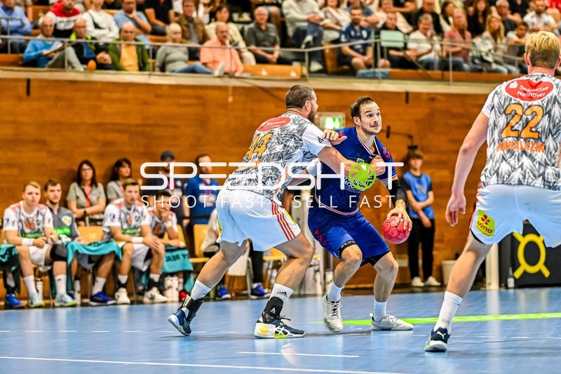 Handball I Herren I Saison 2023-2024 I DHB-Pokal I 3. Runde I SG BBM Bietigheim - TSV Hannover-Burgdorf I 04.10.2023