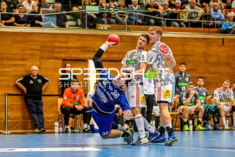 Handball I Herren I Saison 2023-2024 I DHB-Pokal I 3. Runde I SG BBM Bietigheim - TSV Hannover-Burgdorf I 04.10.2023