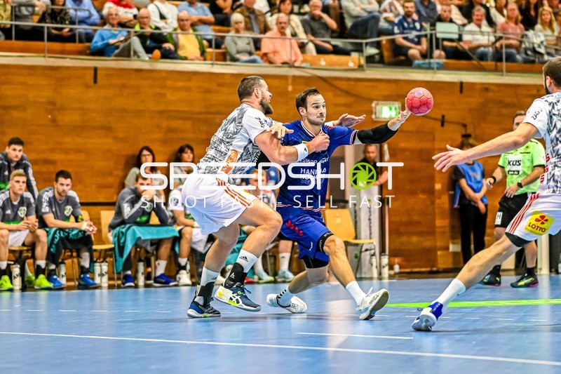 Handball I Herren I Saison 2023-2024 I DHB-Pokal I 3. Runde I SG BBM Bietigheim - TSV Hannover-Burgdorf I 04.10.2023