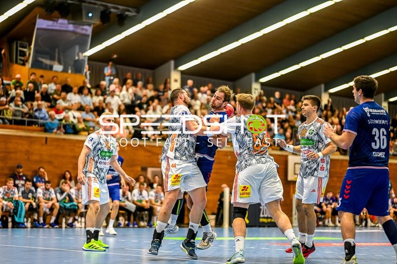 Handball I Herren I Saison 2023-2024 I DHB-Pokal I 3. Runde I SG BBM Bietigheim - TSV Hannover-Burgdorf I 04.10.2023