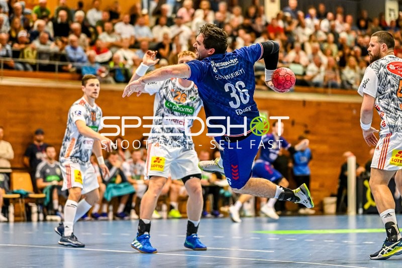 Handball I Herren I Saison 2023-2024 I DHB-Pokal I 3. Runde I SG BBM Bietigheim - TSV Hannover-Burgdorf I 04.10.2023