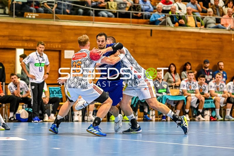 Handball I Herren I Saison 2023-2024 I DHB-Pokal I 3. Runde I SG BBM Bietigheim - TSV Hannover-Burgdorf I 04.10.2023