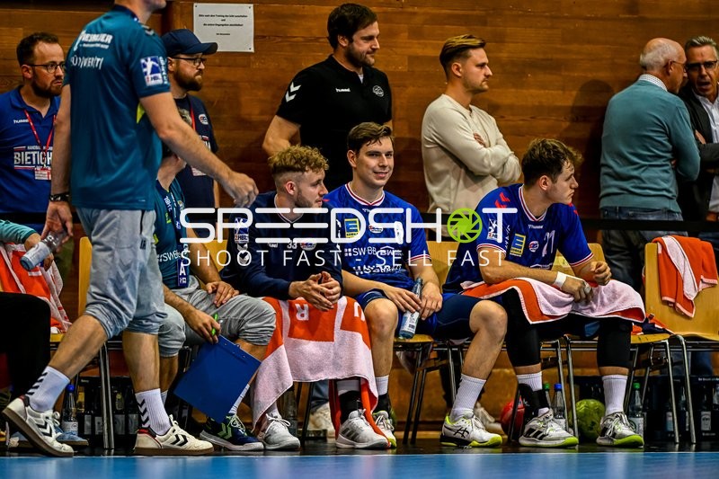 Handball I Herren I Saison 2023-2024 I DHB-Pokal I 3. Runde I SG BBM Bietigheim - TSV Hannover-Burgdorf I 04.10.2023