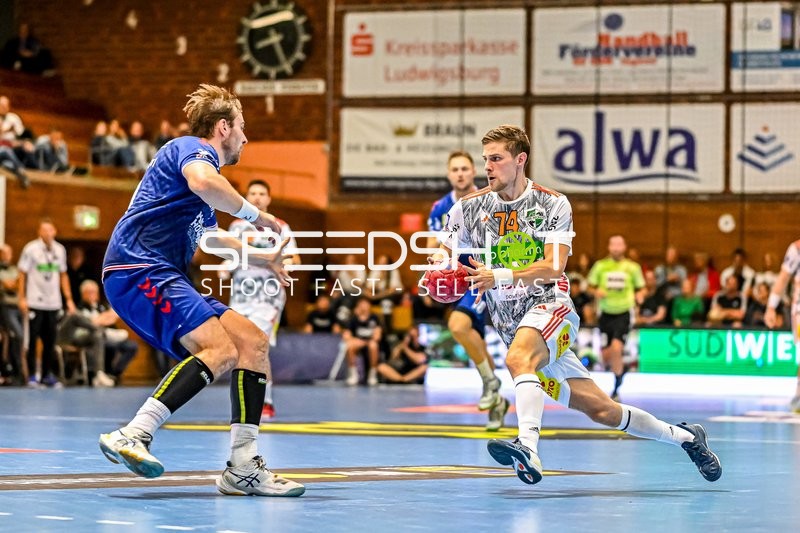 Handball I Herren I Saison 2023-2024 I DHB-Pokal I 3. Runde I SG BBM Bietigheim - TSV Hannover-Burgdorf I 04.10.2023